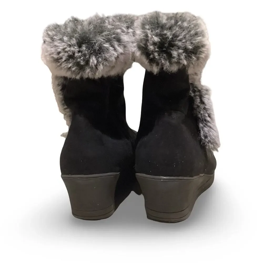 Girl Waltry Wedge Booties